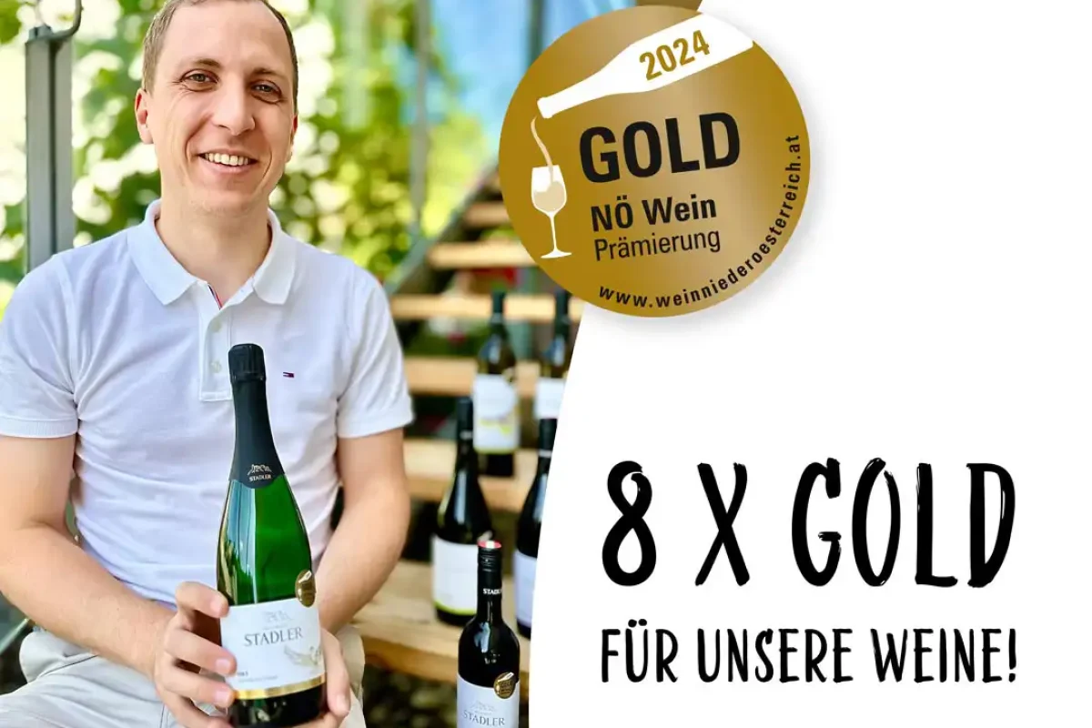 8 x Gold - Weingut Stadler